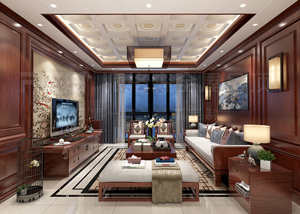 這樣的客廳吊頂太驚艷，不服不行！